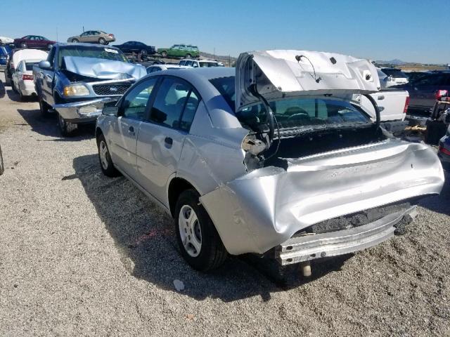 1G8AG52F34Z114407 - 2004 SATURN ION LEVEL SILVER photo 3