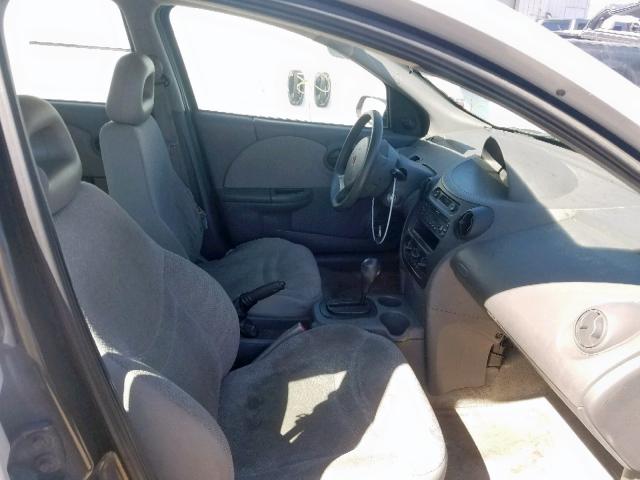 1G8AG52F34Z114407 - 2004 SATURN ION LEVEL SILVER photo 5