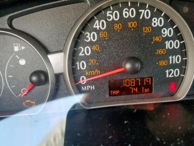 1G8AG52F34Z114407 - 2004 SATURN ION LEVEL SILVER photo 8