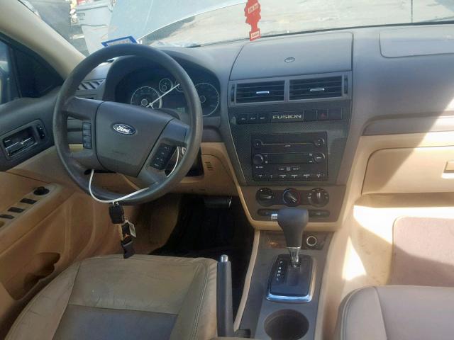 3FAFP07156R132755 - 2006 FORD FUSION SE GREEN photo 9