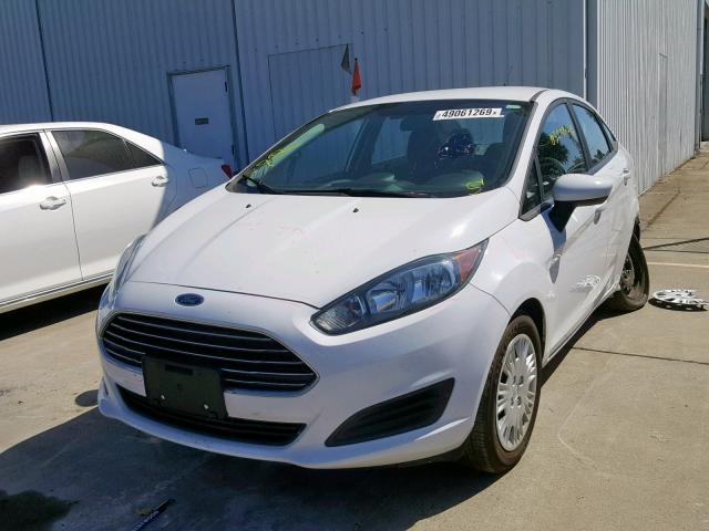 3FADP4AJ9GM143490 - 2016 FORD FIESTA S WHITE photo 2