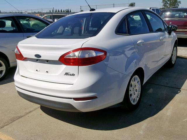 3FADP4AJ9GM143490 - 2016 FORD FIESTA S WHITE photo 4