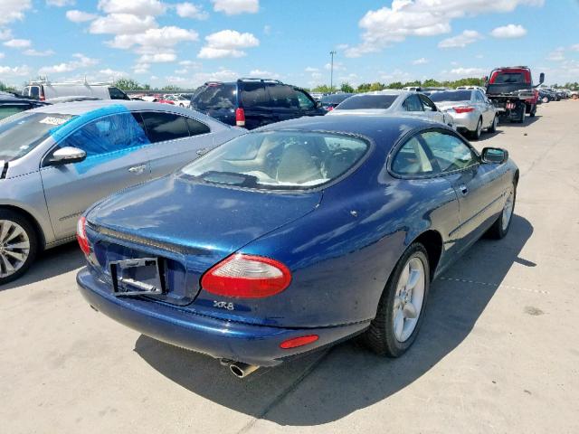 SAJGX5747VC003419 - 1997 JAGUAR XK8 BLUE photo 4