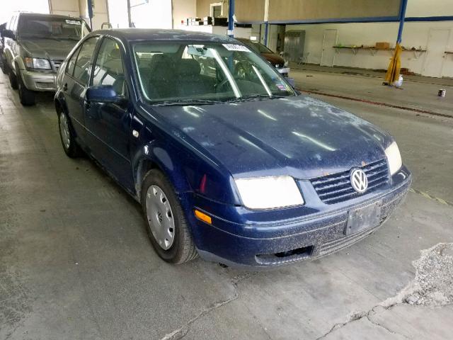 3VWRB69M11M132934 - 2001 VOLKSWAGEN JETTA GL BLUE photo 1