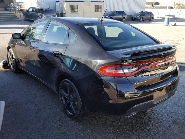 1C3CDFBB3GD577888 - 2016 DODGE DART SXT BLACK photo 3