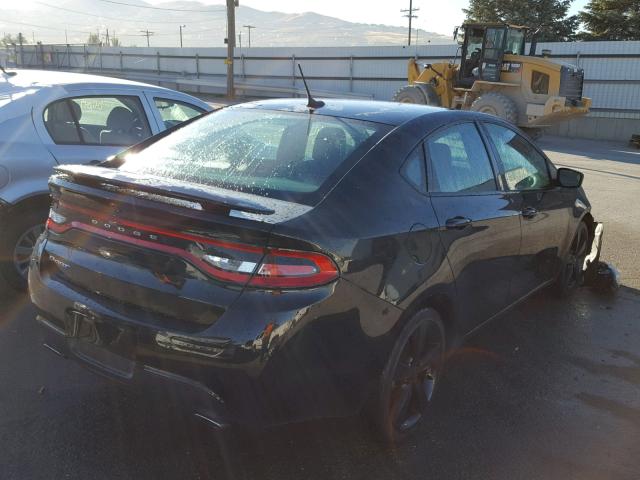 1C3CDFBB3GD577888 - 2016 DODGE DART SXT BLACK photo 4