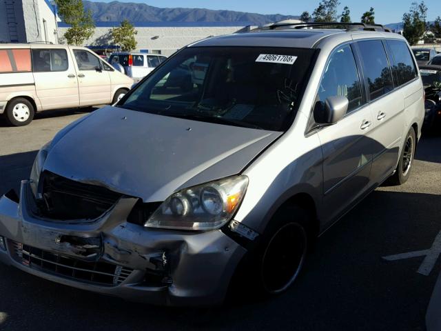 5FNRL38807B038608 - 2007 HONDA ODYSSEY TO SILVER photo 2