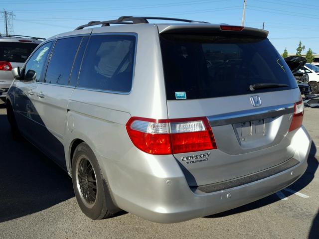 5FNRL38807B038608 - 2007 HONDA ODYSSEY TO SILVER photo 3