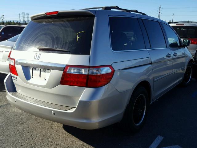 5FNRL38807B038608 - 2007 HONDA ODYSSEY TO SILVER photo 4