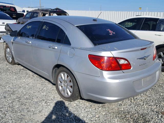 1C3CC4FB8AN232598 - 2010 CHRYSLER SEBRING TO SILVER photo 3