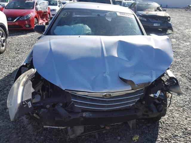 1C3CC4FB8AN232598 - 2010 CHRYSLER SEBRING TO SILVER photo 9