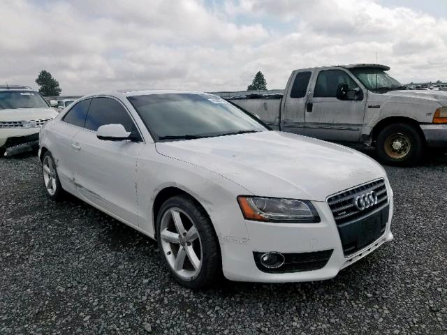 WAULFAFR1AA077296 - 2010 AUDI A5 PREMIUM WHITE photo 1