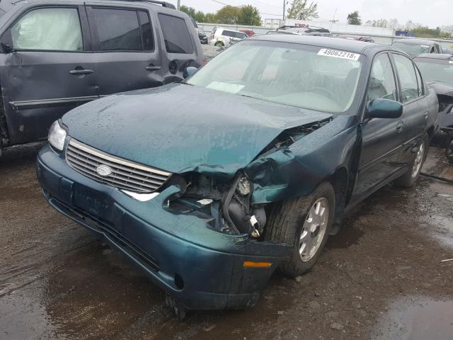 1G1NE52MXXY120431 - 1999 CHEVROLET MALIBU LS მწვანე ფოტო 2