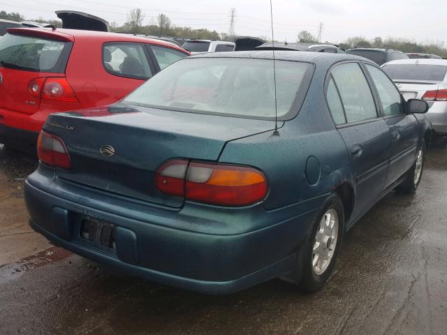 1G1NE52MXXY120431 - 1999 CHEVROLET MALIBU LS მწვანე ფოტო 4