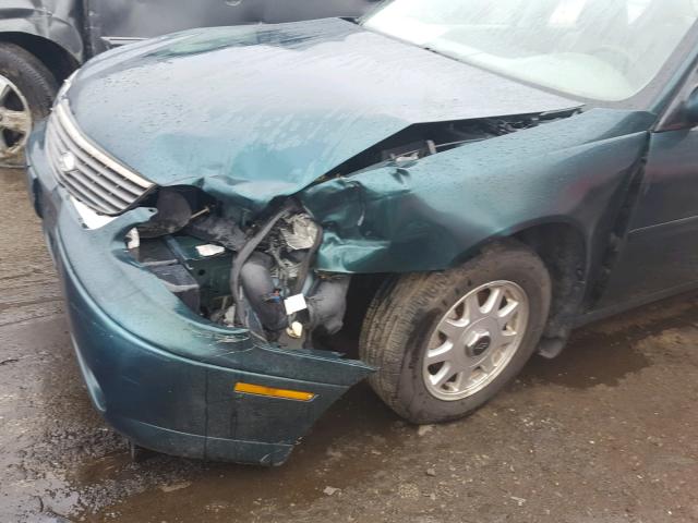 1G1NE52MXXY120431 - 1999 CHEVROLET MALIBU LS მწვანე ფოტო 9