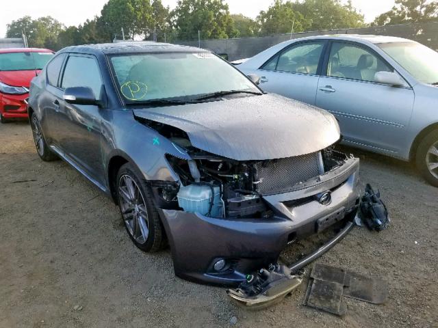 JTKJF5C73C3028217 - 2012 TOYOTA SCION TC ნაცრისფერი ფოტო 1