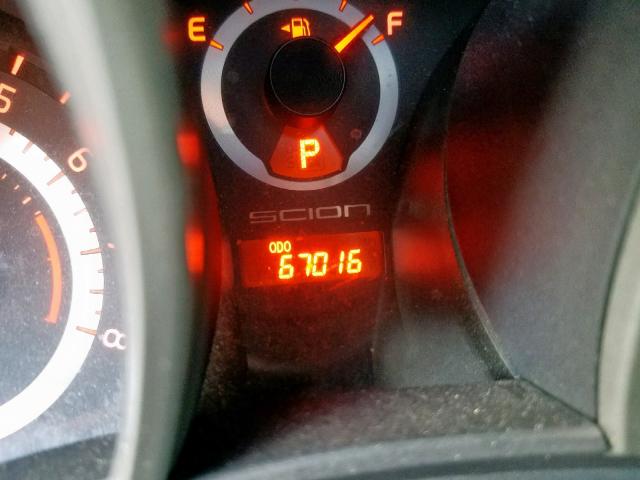 JTKJF5C73C3028217 - 2012 TOYOTA SCION TC ნაცრისფერი ფოტო 8