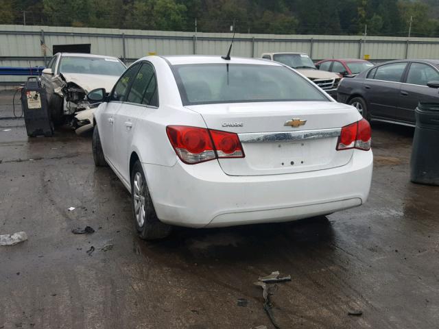 1G1PD5SH0B7188590 - 2011 CHEVROLET CRUZE LS WHITE photo 3