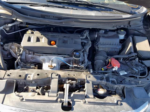 2HGFB2F94CH308019 - 2012 HONDA CIVIC EXL 黑色 照片 7