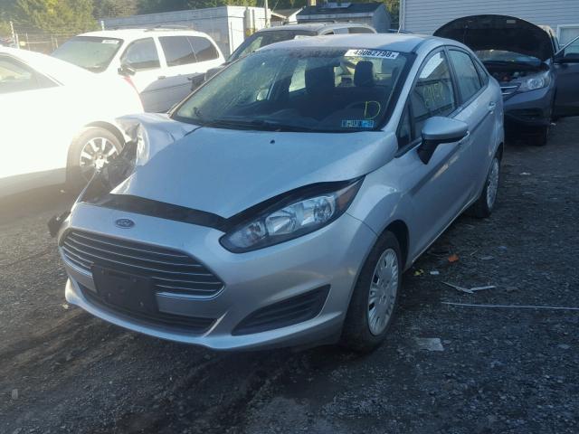 3FADP4AJ3EM123040 - 2014 FORD FIESTA S SILVER photo 2