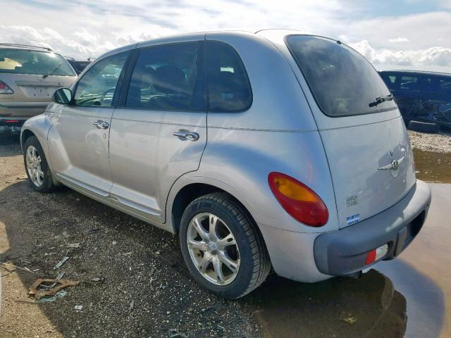 3C8FY4BB21T500866 - 2001 CHRYSLER PT CRUISER GRAY photo 3