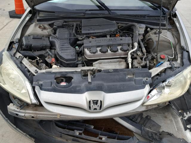 2HGES16504H598084 - 2004 HONDA CIVIC LX GOLD photo 7