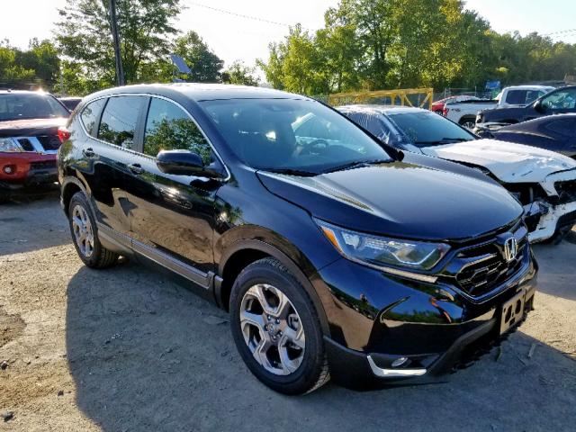 JHLRW2H8XKX008373 - 2019 HONDA CR-V EXL BLACK photo 1