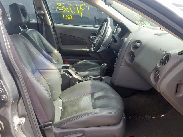 2G2WS522X41331067 - 2004 PONTIAC GRAND PRIX GRAY photo 5