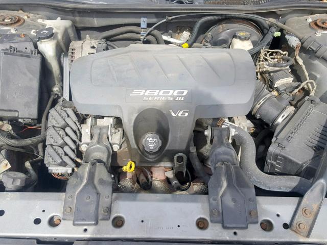 2G2WS522X41331067 - 2004 PONTIAC GRAND PRIX GRAY photo 7