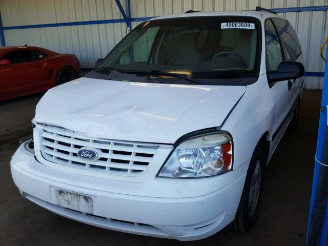 2FMZA51697BA00622 - 2007 FORD FREESTAR S WHITE photo 2