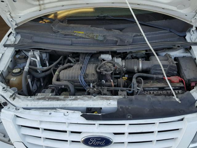 2FMZA51697BA00622 - 2007 FORD FREESTAR S WHITE photo 7