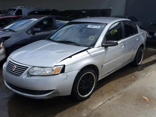 1G8AJ55FX6Z129616 - 2006 SATURN ION LEVEL SILVER photo 2