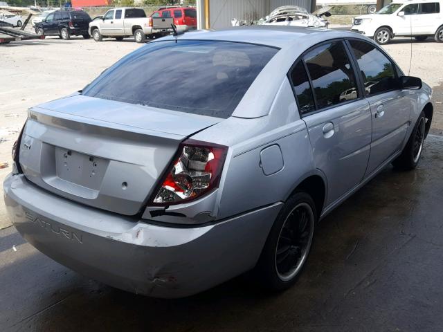 1G8AJ55FX6Z129616 - 2006 SATURN ION LEVEL SILVER photo 4