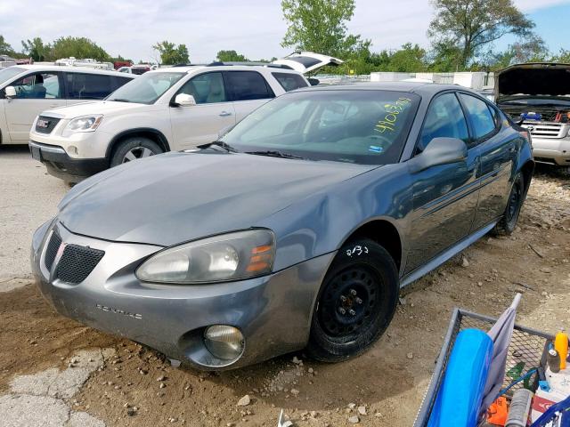 2G2WP522651124260 - 2005 PONTIAC GRAND PRIX GRAY photo 2