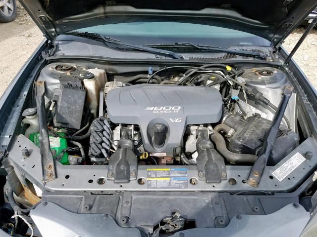 2G2WP522651124260 - 2005 PONTIAC GRAND PRIX GRAY photo 7