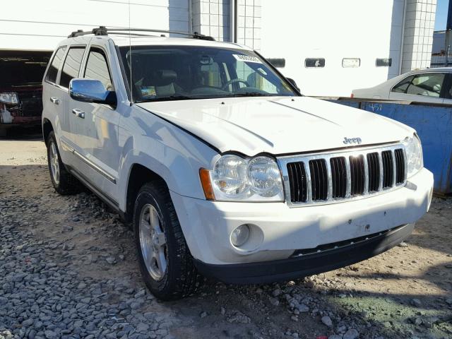 1J8HR58P17C532205 - 2007 JEEP GRAND CHER WHITE photo 1