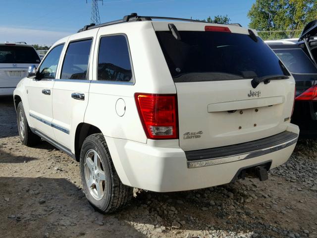 1J8HR58P17C532205 - 2007 JEEP GRAND CHER WHITE photo 3