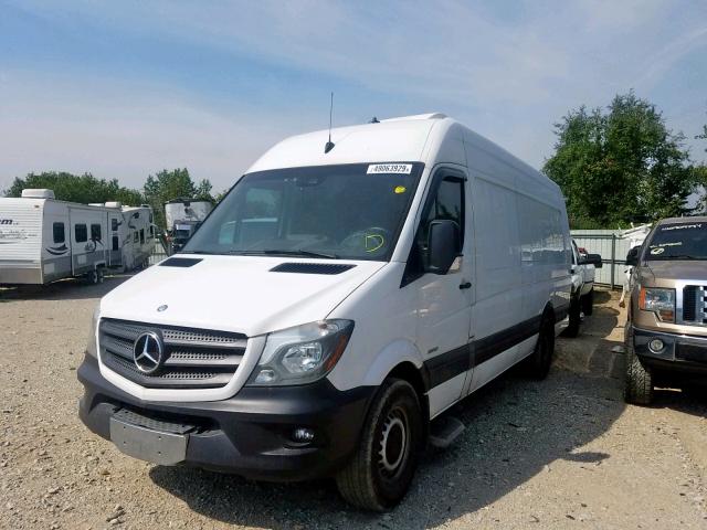 WD3PE8CC5E5921624 - 2014 MERCEDES-BENZ SPRINTER 2 WHITE photo 2