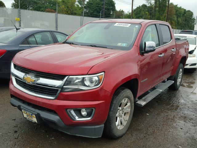 1GCGTCE34G1136016 - 2016 CHEVROLET COLORADO L RED photo 2