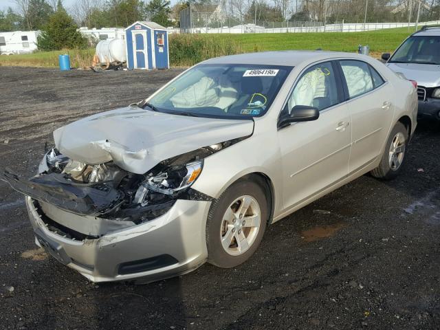 1G11B5SA7DF159806 - 2013 CHEVROLET MALIBU LS BEIGE photo 2