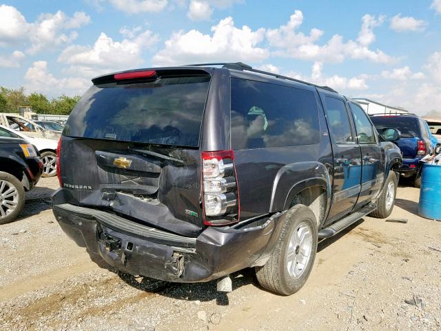 1GNSKJE35BR189536 - 2011 CHEVROLET SUBURBAN K GRAY photo 4