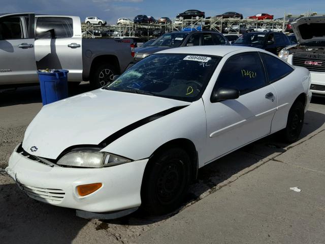 1G1JC1242VM115144 - 1997 CHEVROLET CAVALIER B WHITE photo 2