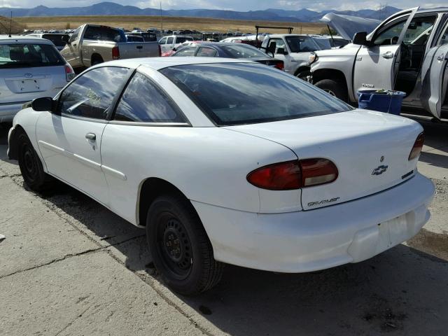 1G1JC1242VM115144 - 1997 CHEVROLET CAVALIER B WHITE photo 3