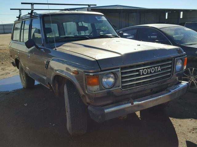 JT3FJ60G4H1139937 - 1987 TOYOTA LAND CRUIS BROWN photo 1