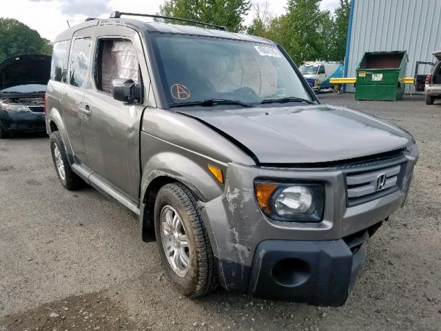 5J6YH18727L009742 - 2007 HONDA ELEMENT EX GRAY photo 1