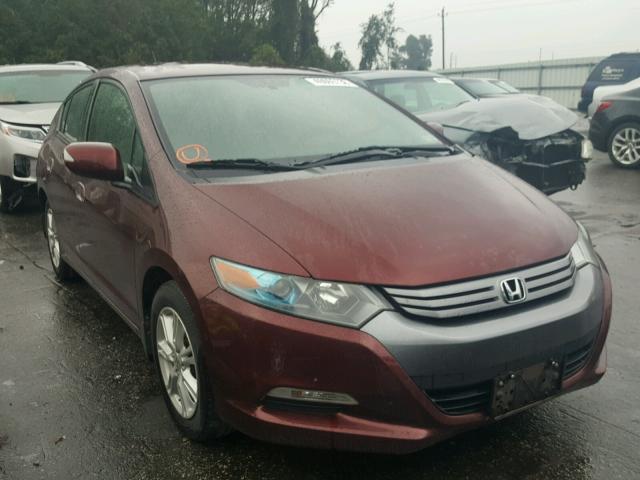 JHMZE2H70BS011222 - 2011 HONDA INSIGHT EX MAROON photo 1