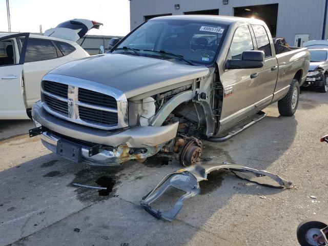 3D7KS28A37G823920 - 2007 DODGE RAM 2500 S GOLD photo 2