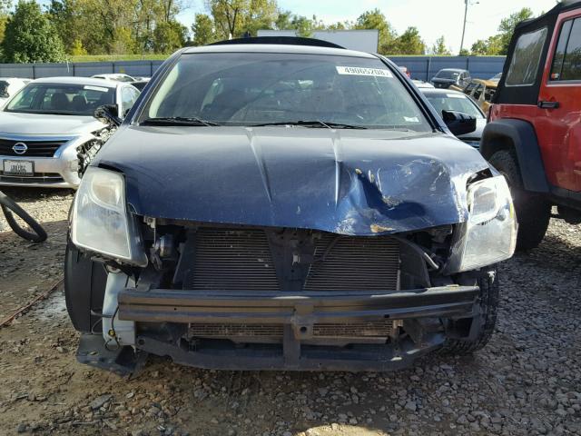 3N1AB6AP7AL650464 - 2010 NISSAN SENTRA 2.0 BLUE photo 9