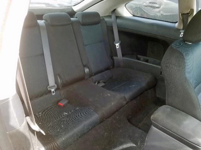 JTKDE167660126345 - 2006 TOYOTA SCION TC ნაცრისფერი ფოტო 6