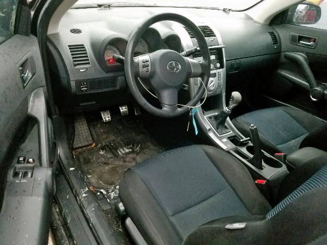 JTKDE167660126345 - 2006 TOYOTA SCION TC ნაცრისფერი ფოტო 9